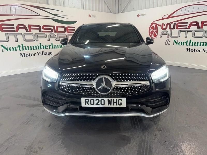 Used Mercedes GLC220 AMG line 194 HP (142 kW) 2020 Black Coupe