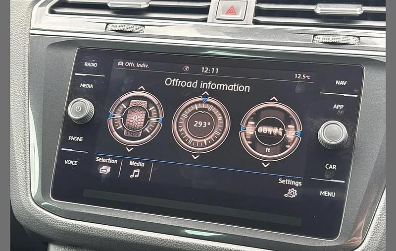 Used VW Tiguan R-line 187 HP (137 kW) 2018 Black SUV