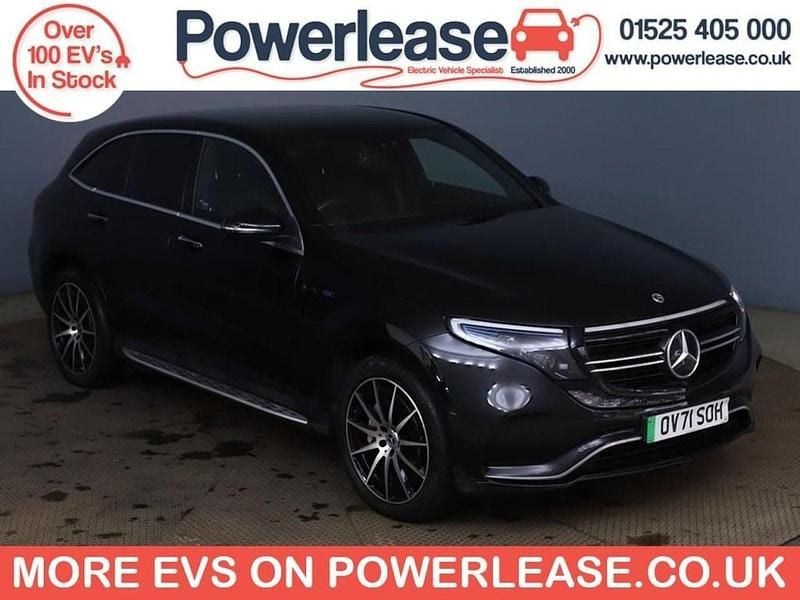Black Used 2021 Mercedes EQC400 AMG line SUV | £23,989 (Super price) - Image 1/2