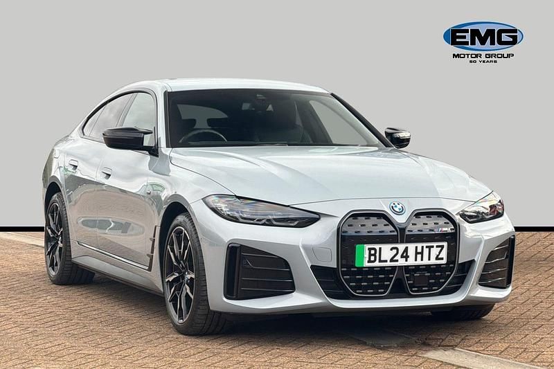 Grey Used 2024 BMW i4 Shadowline Sedan | £40,295 (Super price) - Image 1/3