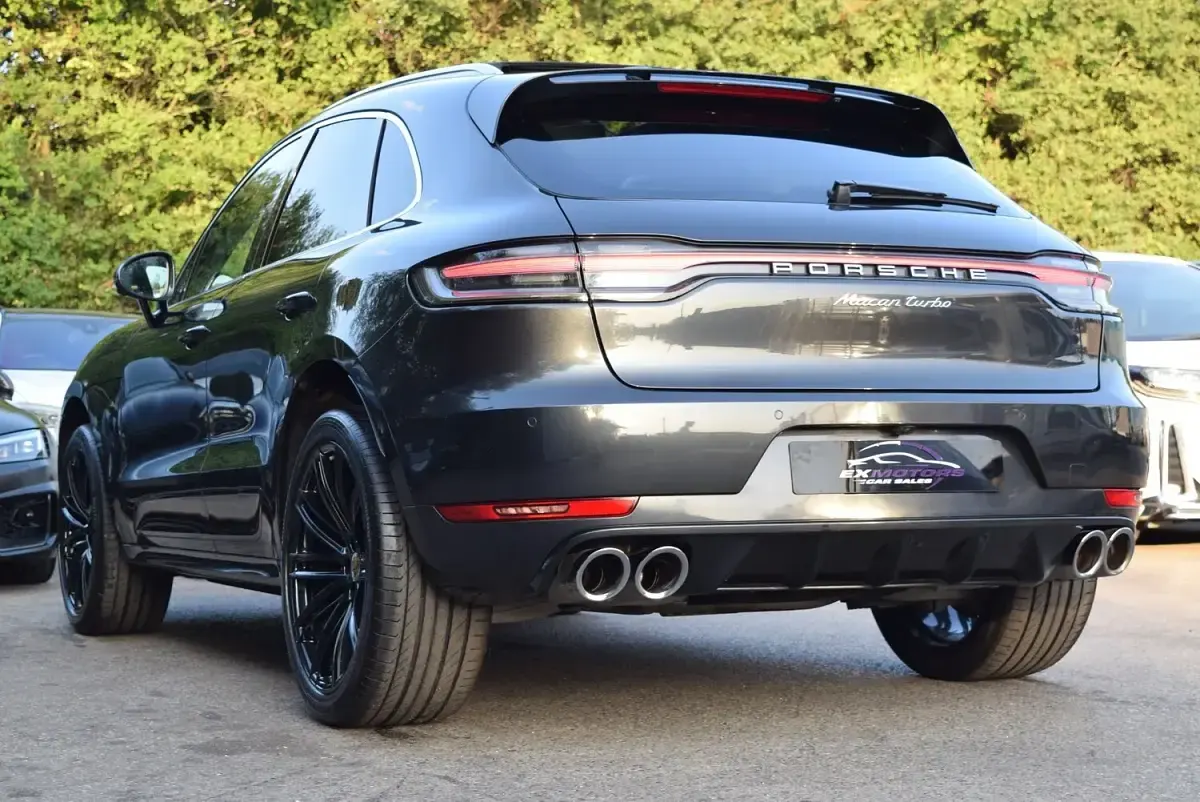 Used Porsche Macan Turbo 2020 Dark grey SUV