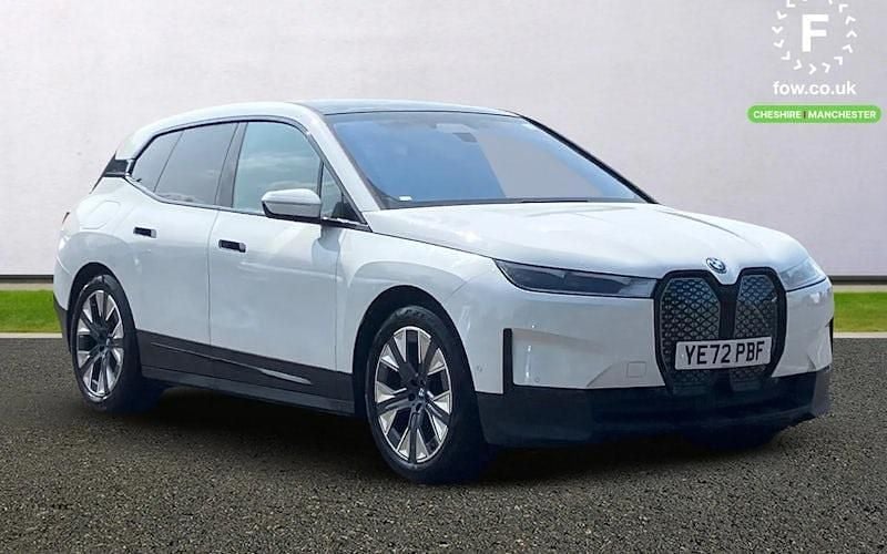 White Used 2022 BMW iX Comfort Edition SUV | £32,799 (Fair price) - Image 1/4
