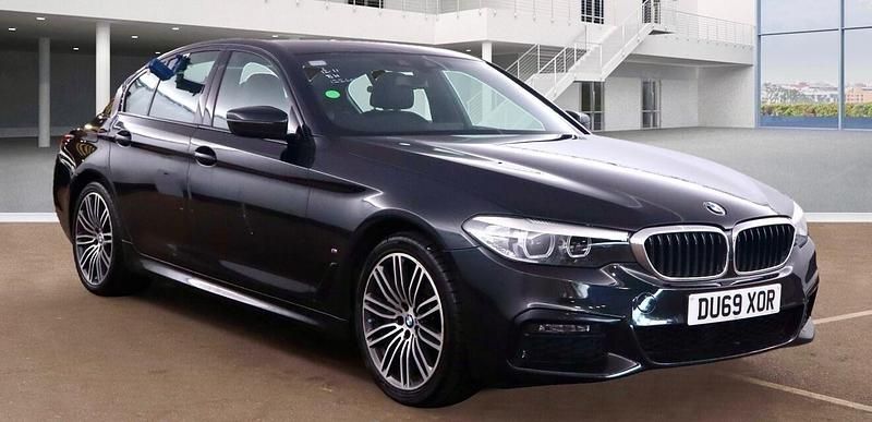 Black Used 2019 BMW 530e M Sport Sedan | £11,980 (Fair price) - Image 1/4