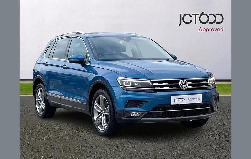 Used VW Tiguan SEL 187 HP (137 kW) 2019 Blue SUV