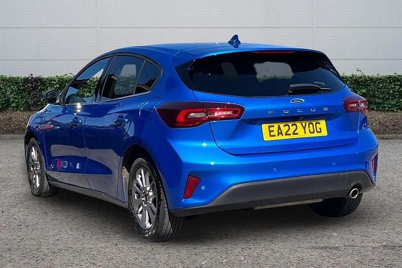 Used Ford Focus Titanium 2022 Blue Hatchback