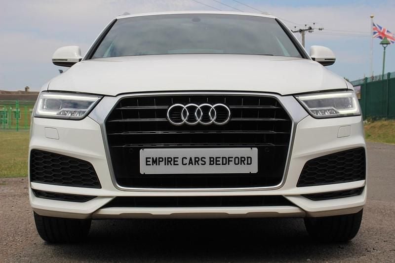 Used Audi Q3 S-Line 150 HP (110 kW) 2018 White SUV