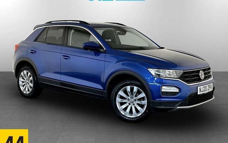 Blue Used 2020 VW T-Roc SE SUV | £12,495 (Fair price) - Image 1/2