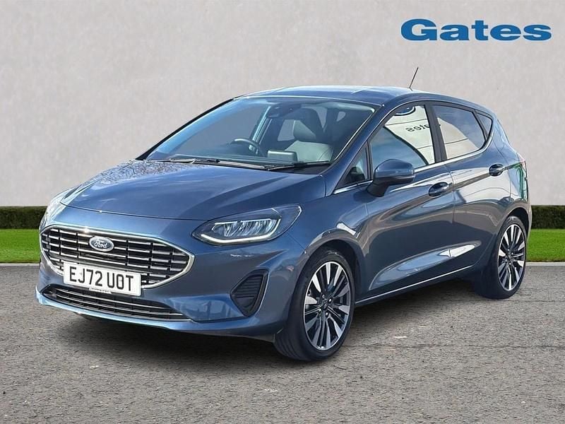 Used Ford Fiesta Titanium X 125 HP (91 kW) 2022 Blue Hatchback
