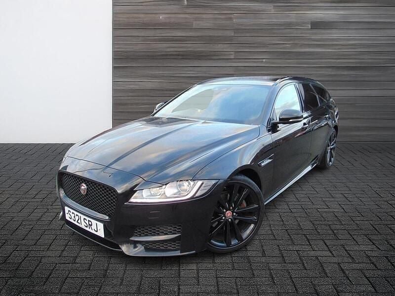 Used Jaguar XF Sportbrake R-Sport 240 HP (176 kW) 2017 Black Estate