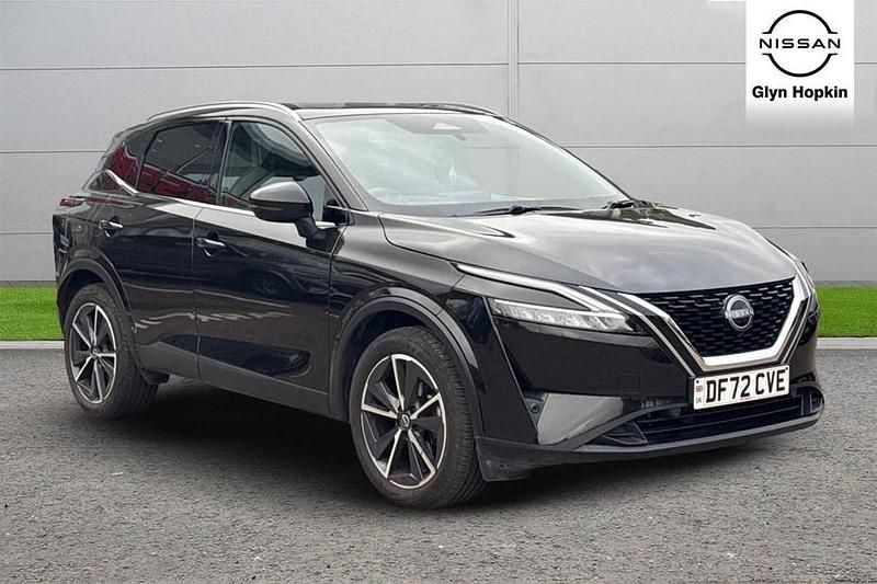 Black Used 2022 Nissan Qashqai Tekna SUV | £20,589 (Fair price) - Image 1/1
