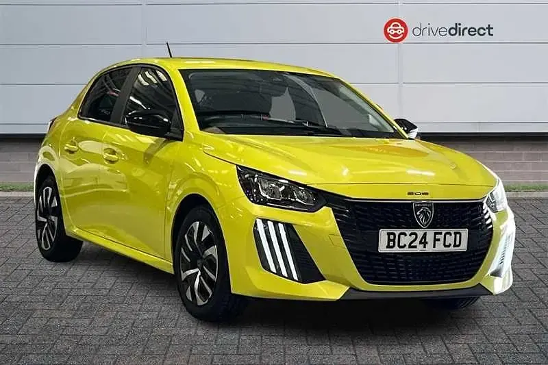 Używany Peugeot 208 Active 75 KM (55 kW) 2024 Żółty Hatchback