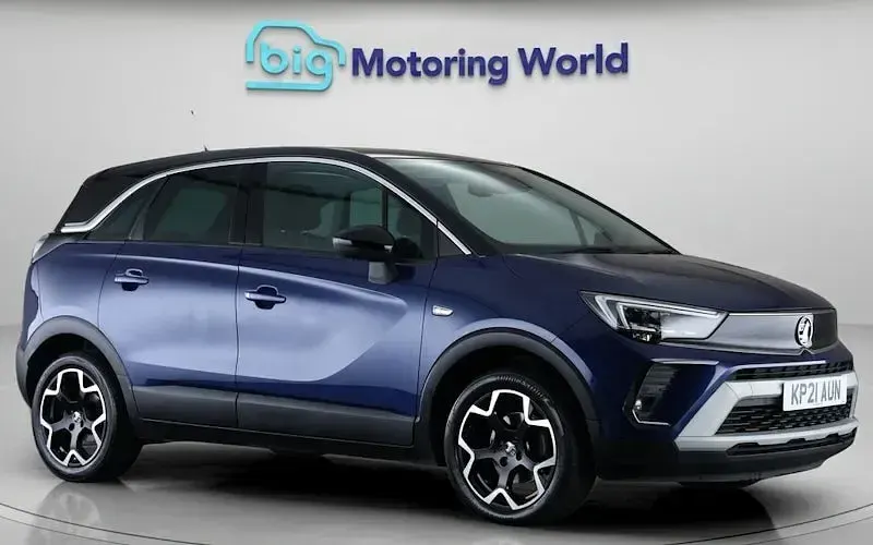 Used Vauxhall Crossland Elite 110 HP (80 kW) 2021 SUV