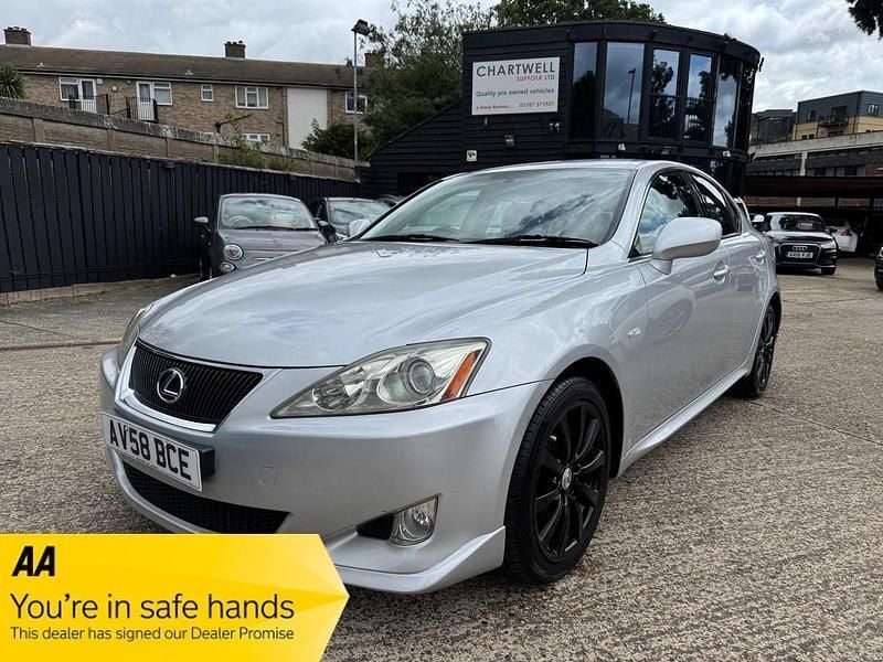 Silver Used 2008 Lexus IS250 Sedan | £5,650 (Fair price) - Image 1/3
