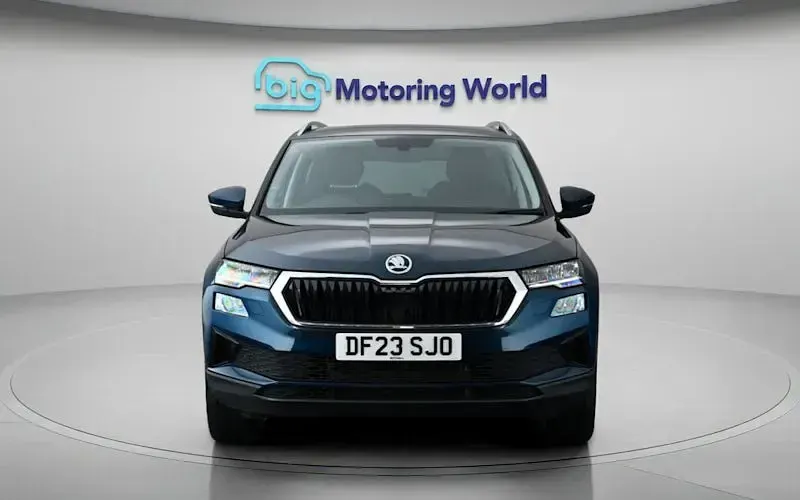 Used Skoda Karoq SE L 150 HP (110 kW) 2023 Blue SUV