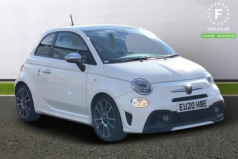 White Used 2020 Abarth 595 70th Anniversary Hatchback | £13,499 (Fair price) - Image 1/3