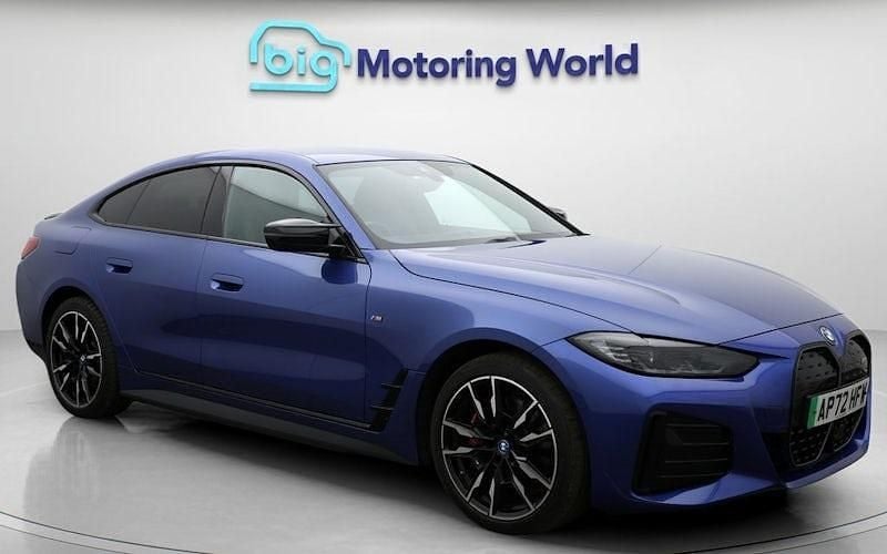 Used BMW i4 M Sport 400 kW (544 HP) 2023 Blue Sedan