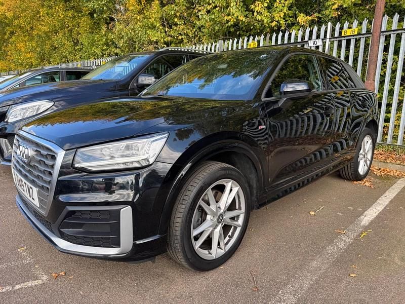 Black Used 2019 Audi Q2 S-Line SUV | £12,699 (Fair price) - Image 1/3