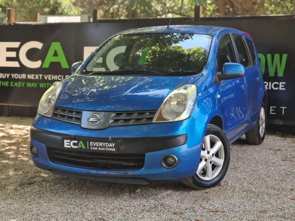 Used Nissan Note SE 88 HP (64 kW) 2007 Blue Hatchback