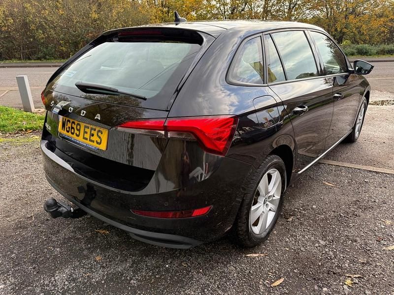 Used Skoda Scala SE 150 HP (110 kW) 2019 Black Hatchback