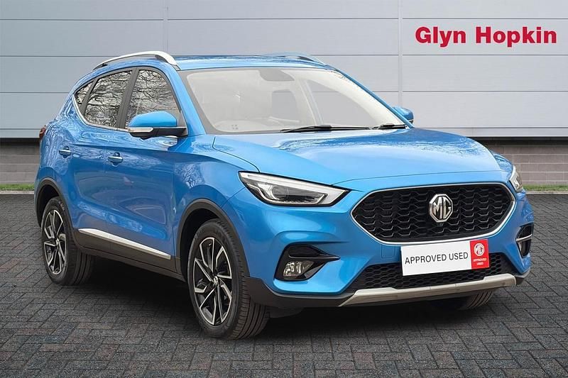 Used MG ZS Exclusive 111 HP (81 kW) 2021 Blue SUV