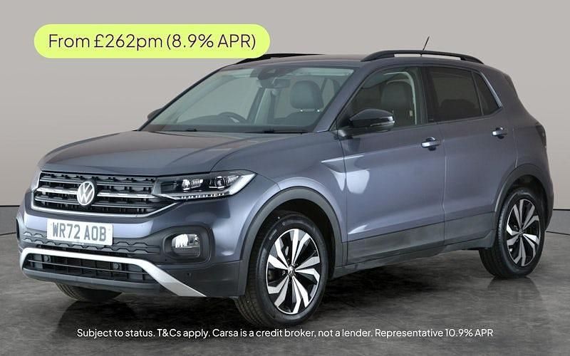 Used 2024 VW T-Cross Black Edition SUV | £18,111 (Fair price) - Image 1/3