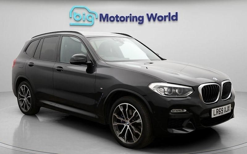 Used BMW X3 M Sport 190 HP (139 kW) 2019 Black SUV