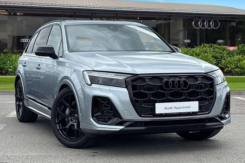 Silver Used 2024 Audi Q7 Advanced Plus SUV | £59,980 (Expensive) - Image 1/4