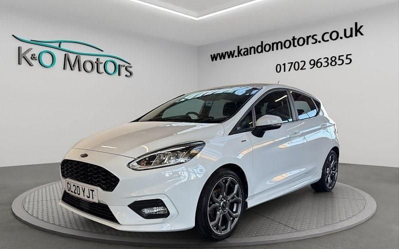White Used 2019 Ford Fiesta ST-Line Hatchback | £9,645 (Fair price) - Image 1/4