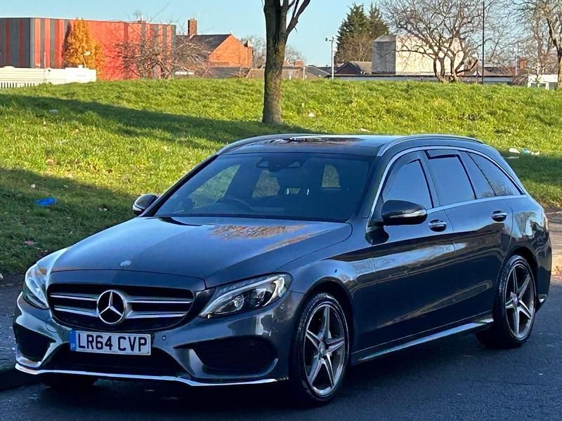 Used Mercedes C200 AMG Line Premium 184 HP (135 kW) 2014 Grey Estate