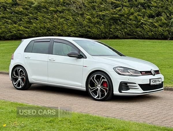 Used VW Golf VII GTI 245 HP (180 kW) 2019 White Hatchback