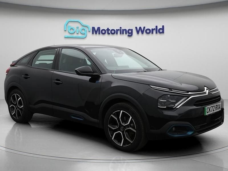 Black Used 2022 Citroën e-C4 Hatchback | £11,500 (Good price) - Image 1/4