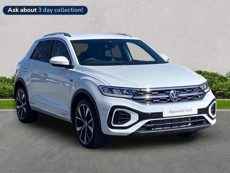 New VW T-Roc R-line 150 HP (110 kW) 2026 White SUV