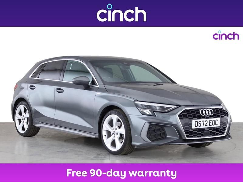 Grey Used 2023 Audi A3 S-Line Hatchback | £17,999 (Fair price) - Image 1/3