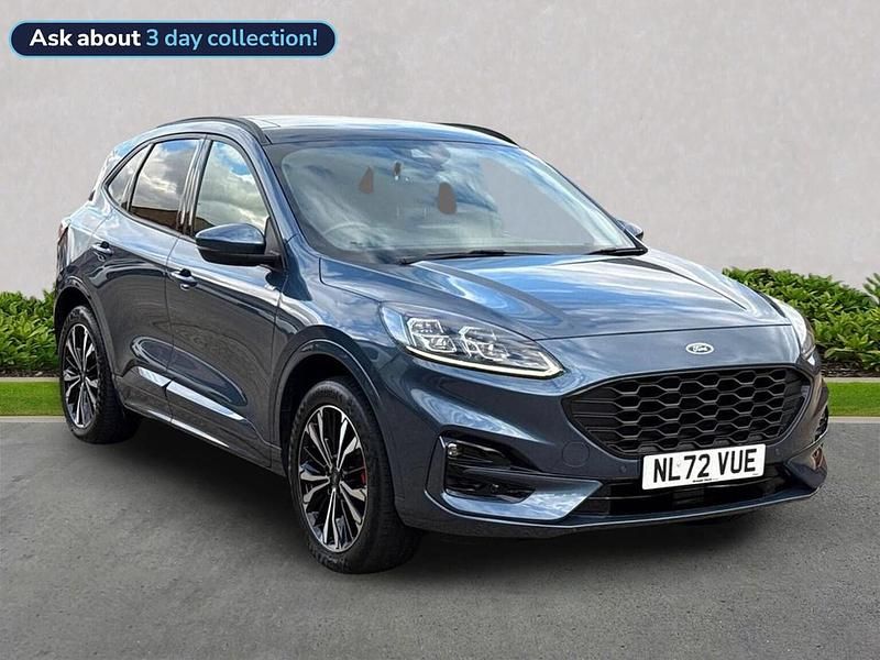 Blue Used 2022 Ford Kuga ST-Line X SUV | £19,799 (Fair price) - Image 1/4