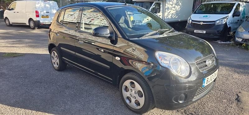 Black Used 2010 Kia Picanto Hatchback | £1,250 (Good price) - Image 1/4