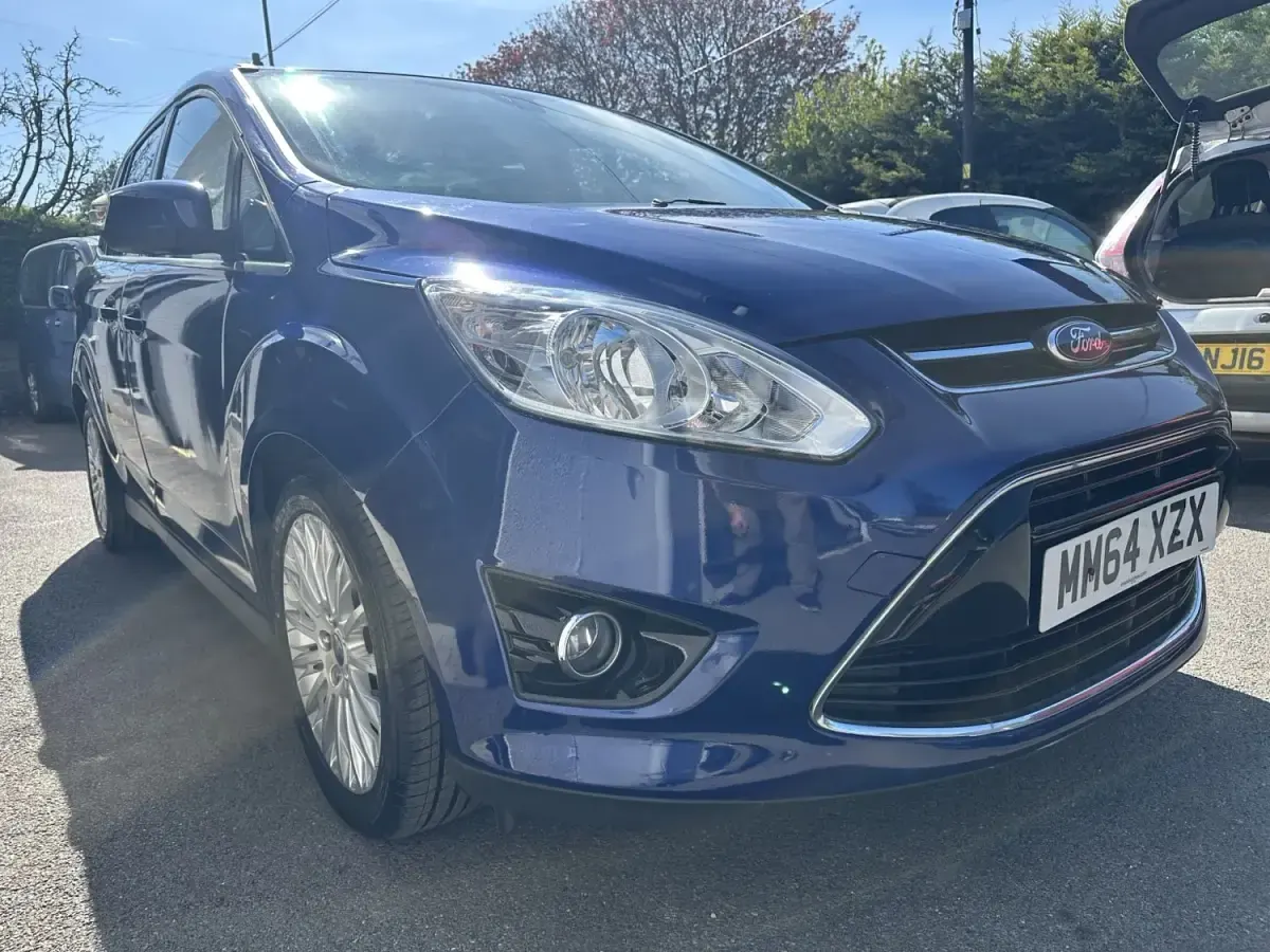 Używany Ford Grand C-Max Titanium 2015 Niebieski Minivan