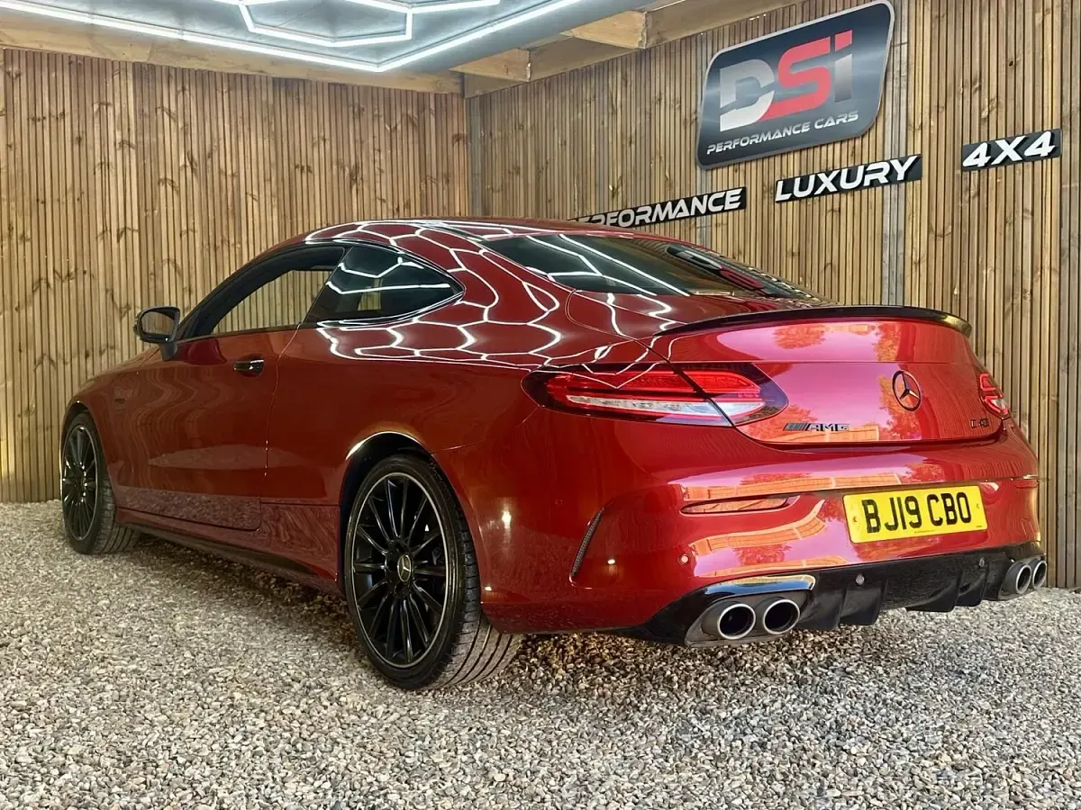 Used Mercedes C43 AMG 384 HP (282 kW) 2019 Red Coupe