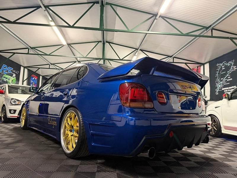 Used Toyota Aristo 280 HP (205 kW) 2003 Blue Sedan