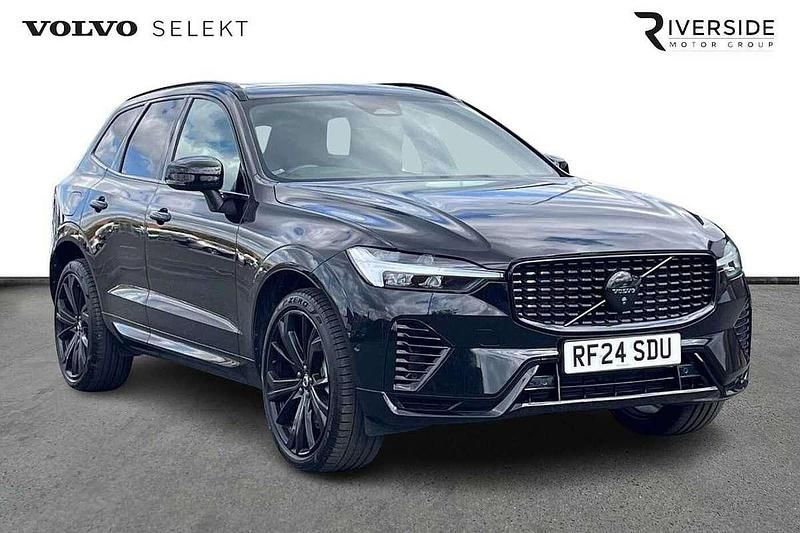 Onyx black Used 2024 Volvo XC60 Plus SUV | £40,295 (Fair price) - Image 1/4