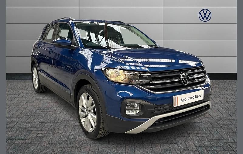 Used VW T-Cross SE 110 HP (80 kW) 2023 Blue SUV