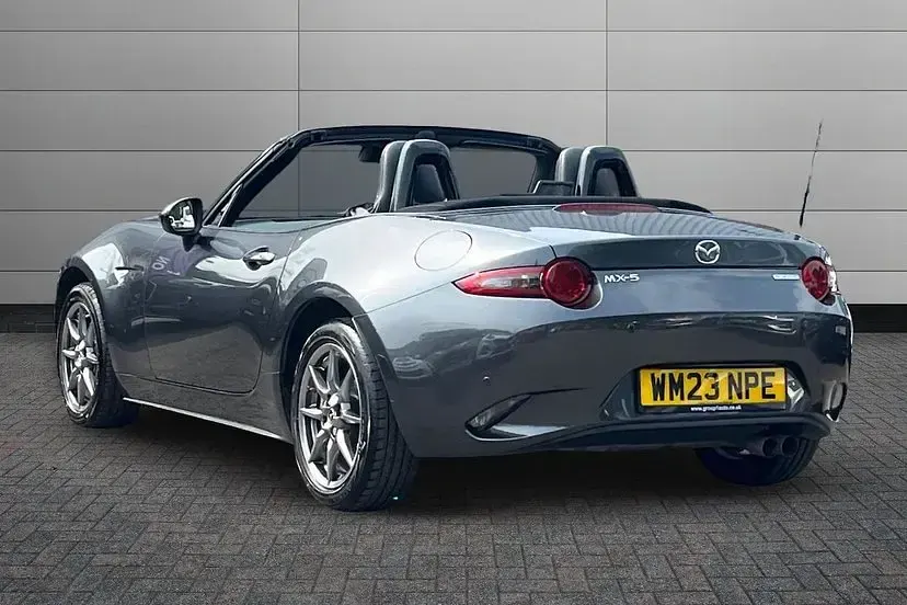 Used Mazda MX5 Exclusive-Line 130 HP (95 kW) 2023 Machine grey Cabriolet