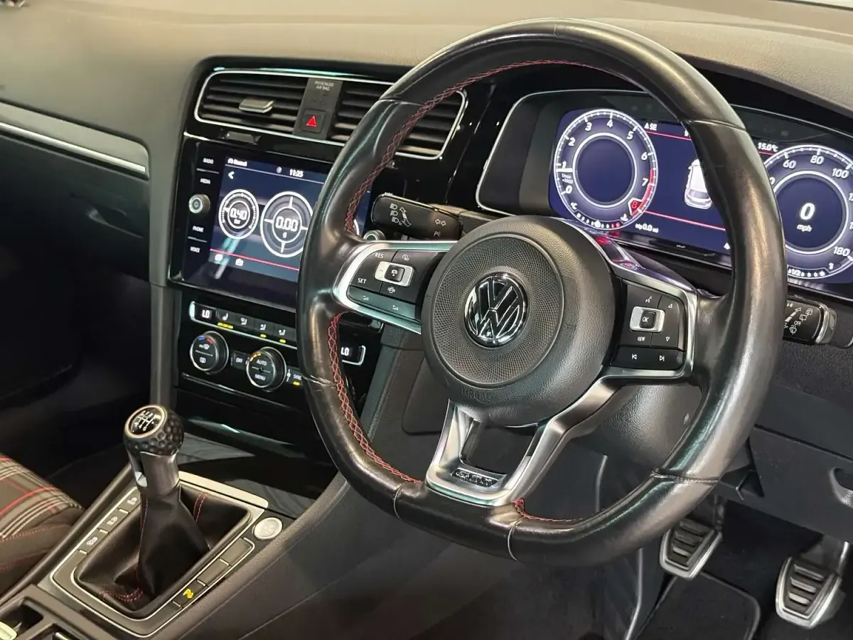 Used VW Golf VII GTI 245 HP (180 kW) 2019 Black Hatchback