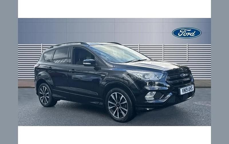 Black Used 2019 Ford Kuga ST-Line SUV | £13,215 (Fair price) - Image 1/4