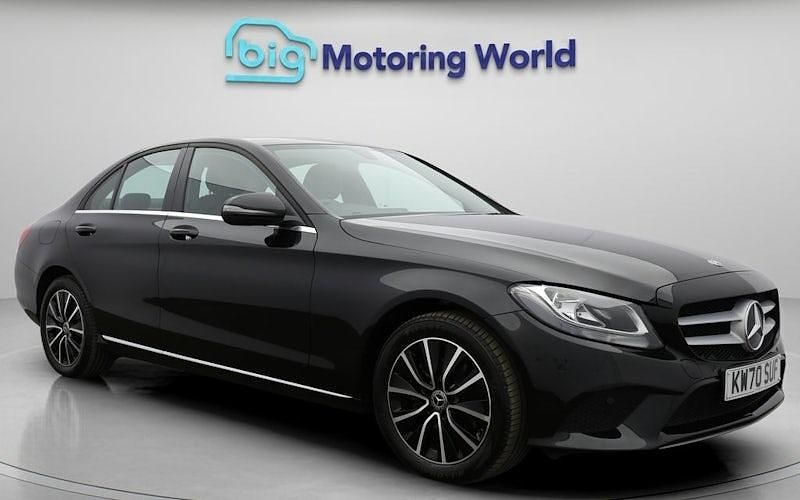 Used Mercedes C220 SE 194 HP (142 kW) 2020 Black Sedan