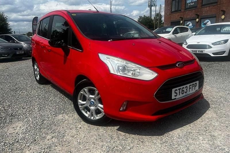 Red Used 2013 Ford B-MAX Zetec MPV | £3,245 (Fair price) - Image 1/1