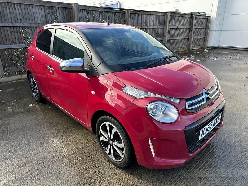 Used Citroën C1 Flair 2017 Red Hatchback