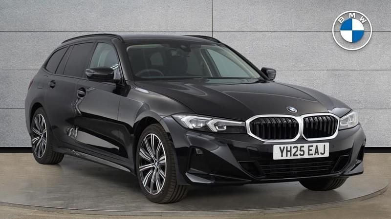 Black Used 2025 BMW 320 Sport Line Estate | £29,995 (Good price) - Image 1/4