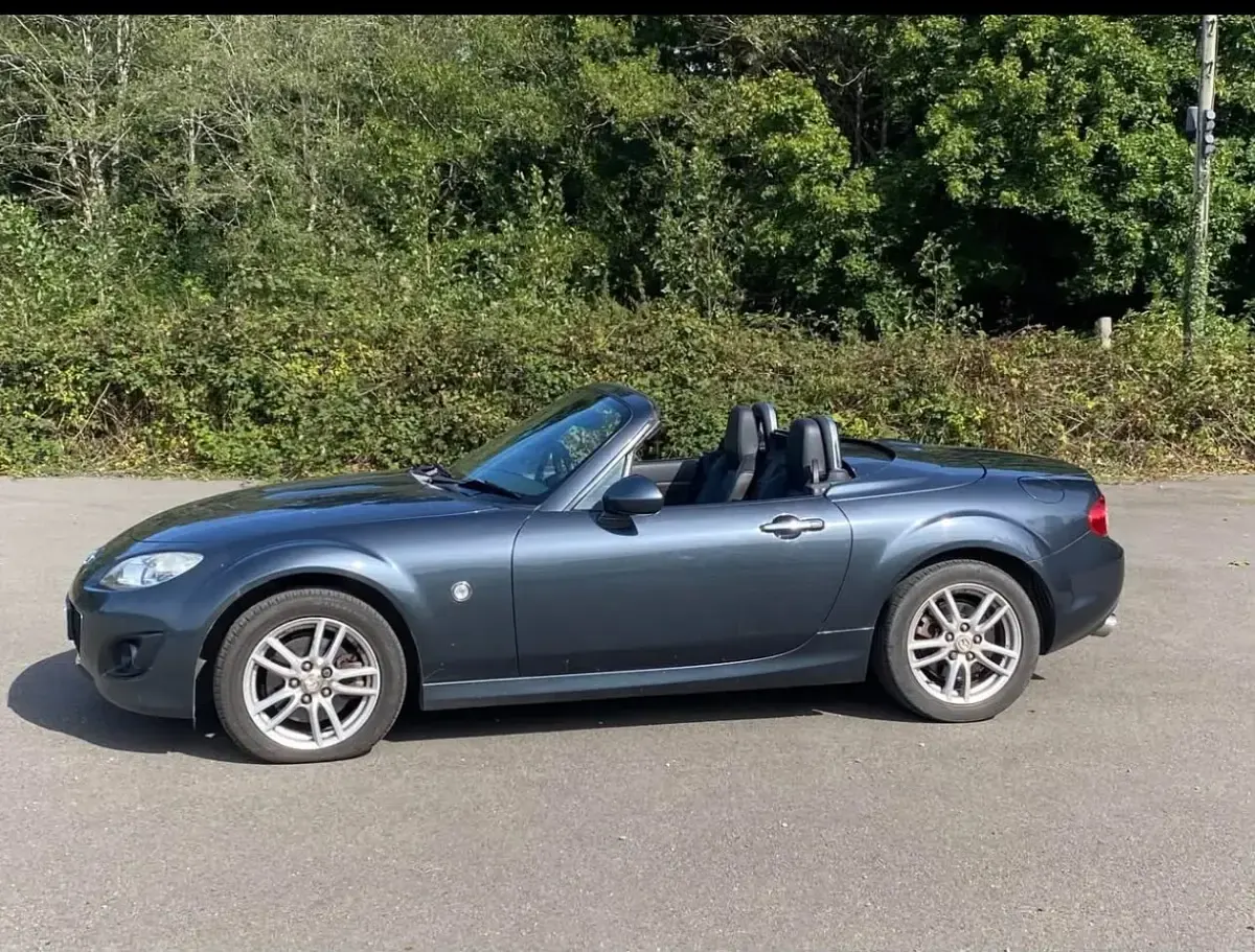 Used Mazda MX5 161 HP (118 kW) 2009 Grey Cabriolet