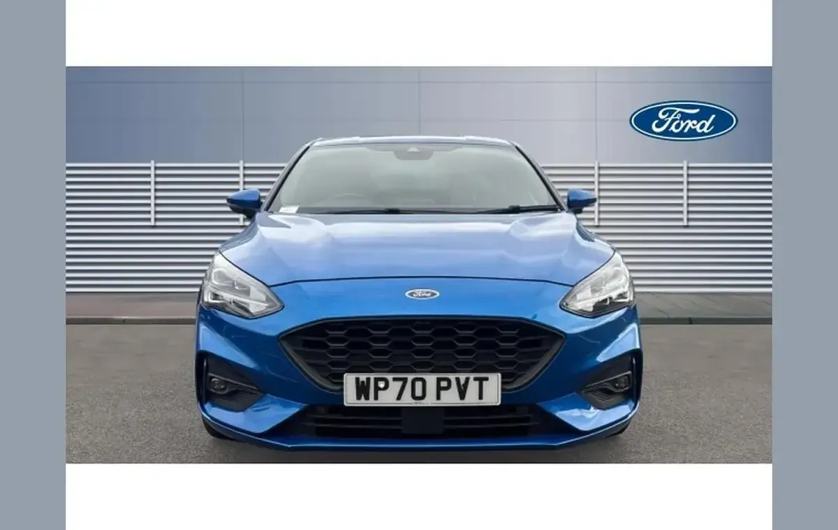 Used Ford Focus ST-Line X 120 HP (88 kW) 2020 Blue Hatchback