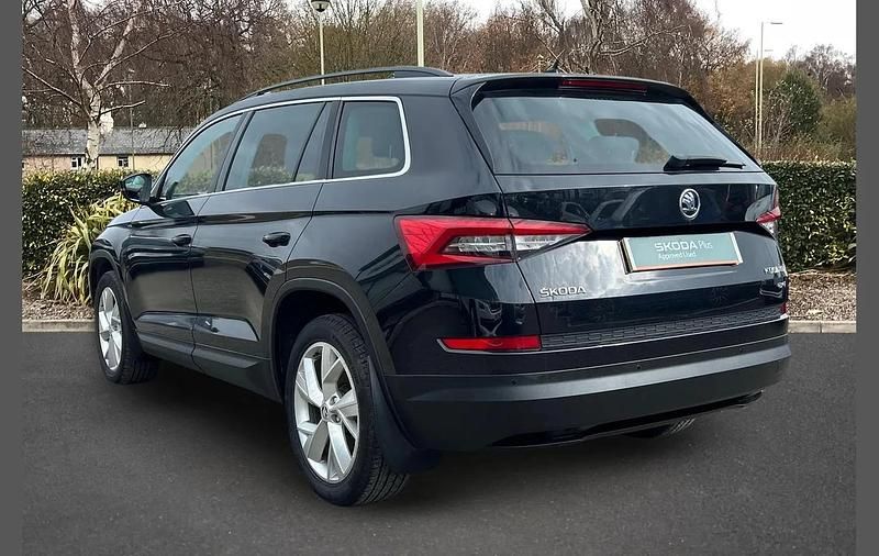 Used Skoda Kodiaq SE L 187 HP (137 kW) 2018 Black magic pearlescent SUV